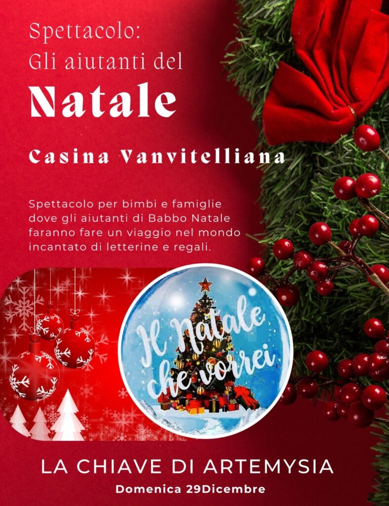 Gli Aiutanti del Natale alla Casina Vanvitelliana di Bacoli