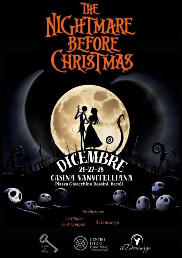 The Nightmare before Christma, spettacolo alla Casina Vanvitelliana